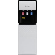 Bottom Loading Water Cooler Dispenser, Hot & Cold Standing Water Dispenser, Floor Standing Water Coolers with Protection System, Use for Both Home and Commercial Places (White)