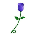 thumbnail image 5 of Pebbuoy Rose Flower Straw Cover BPA Free Silicone Reusable Dust-proof No Spill 6-10MM Tumbler Straw Tip Plug Topper Protector Cup Accessories, 5 of 7