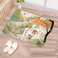 thumbnail image 5 of Rabbit Polyester Non-Slip Machine Washable Floor Rugs, Floor Mats, and Bath Rugs, 5 of 6