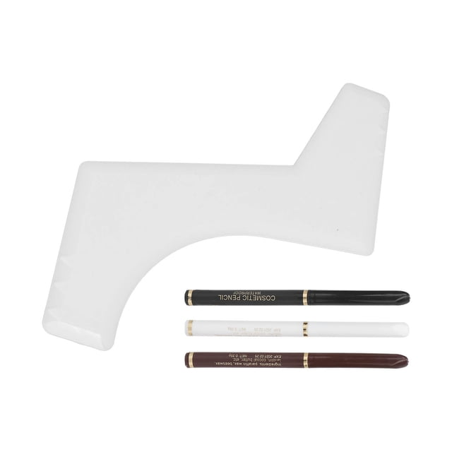 LAFGUR Guide de Barbe, Stylo de Remplissage de Barbe, Kit de Crayon de Coiffure pour Hommes 4 Pcs, Stylo de Remplissage de Barbe Imperméable Longue Durée