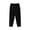 Black, variant on Seductiva Women's Wide Leg Pants Women's Fashionable Casual Thin Loose Large Size Slim and Versatile Nine Point Casual Pants Beach Pants Loose Fit