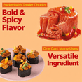 thumbnail image 3 of Dongwon Tuna with Hot Pepper Sauce, 5.29 oz Cans, 8-Pack, Korean Spicy Canned Tuna, Ready-to-Eat High Protein Seafood, 3 of 5