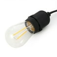 thumbnail image 2 of Brightech Ambience Pro Edison Black LED Waterproof Outdoor String Lights, 48 Ft., 2 of 12