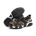 thumbnail image 5 of Camouflage Steel Toe Work Shoes for Men and Women Breathable Safety Sneakers Hollow-out Industrial Construction Shoes Puncture Resistant, 5 of 8