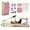 Pink, variant on MOPHOTO Pilates Reformer-Glonerle Pilates Reformer Machine with Springs-Foldable Pilates Machines for Home Use and Studio-Pilates Equipment