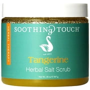 Soothing Touch - Herbal Salt Scrub Refreshing Tangerine - 20 oz.