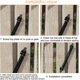 thumbnail image 5 of Cierrapuertas de resorte ajustable de 36 cm, cierrapuertas automático, resorte de puerta con 2 tornillos, (36 x 3,9 x 3,9 cm) TUNC Sencillez, 5 of 5