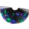 thumbnail image 1 of GirlsKidsNeonLedTutuSkirtPartyStageDanceWearPleatedLayeredTulleLightUp, 1 of 4