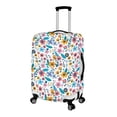 thumbnail image 2 of HELLHERO Flowers Pattern Soft Suitcase Cover for Adults, All Size Durable Unique Luggage Cover, 2 of 7