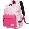 thumbnail image 4 of Kids backpacks,Mygreen Cute Lightweight Water Resistant Preschool Backpack for Boys and Girls Chest Strap Unicorn Pink, 4 of 9