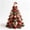 Santa Claus, variant on DIY Quilted Christmas Tree Kit, 3D Fabric Patchwork Craft Set for Beginners, DIY Christmas Tree Kit, 3D Fabric Patchwork, Quilting Craft, Handmade Tabletop Holiday Decor, Christmas Gift