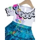 thumbnail image 4 of Disfraz De Cosplay De Halloween, Vestido De Manga Corta Con Patrón De Graffiti Para Niña, Ropa Para Niños Para Navidad, Fiesta De Halloween, Actuación De Cumpleaños, Como Regalo, 4 of 4