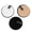 White, Black, Coffee, variant on Suodoka 3 Pcs Reusable Makeup Remover Sponge Pads, Microfiber Facial Cleansing Towel Puff Set, Pink/Brown/White (4.7 inches / 12 cm)