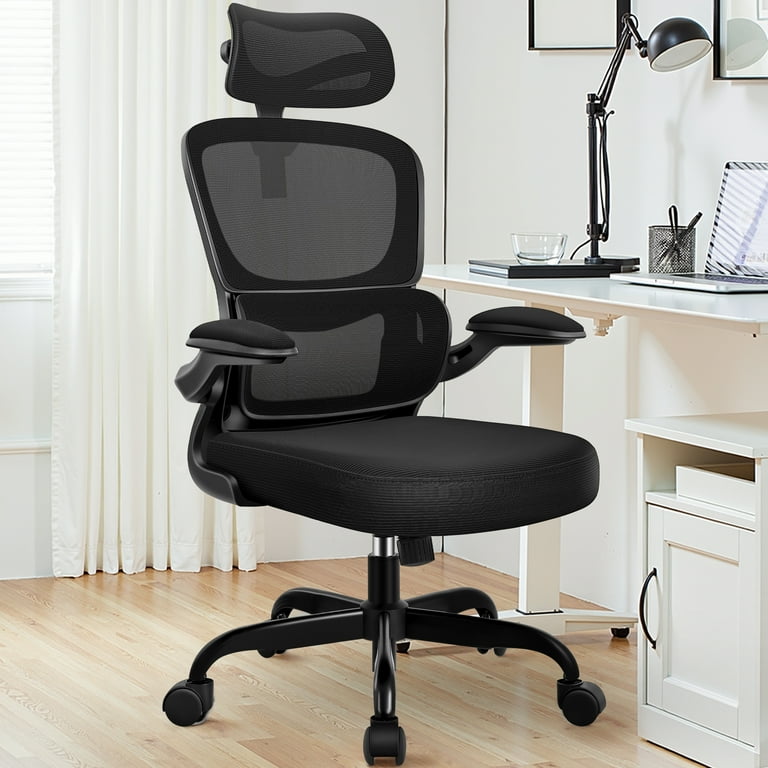 Coolhut Ergonomic Office Chair, High Back Mesh Chair with Lumbar