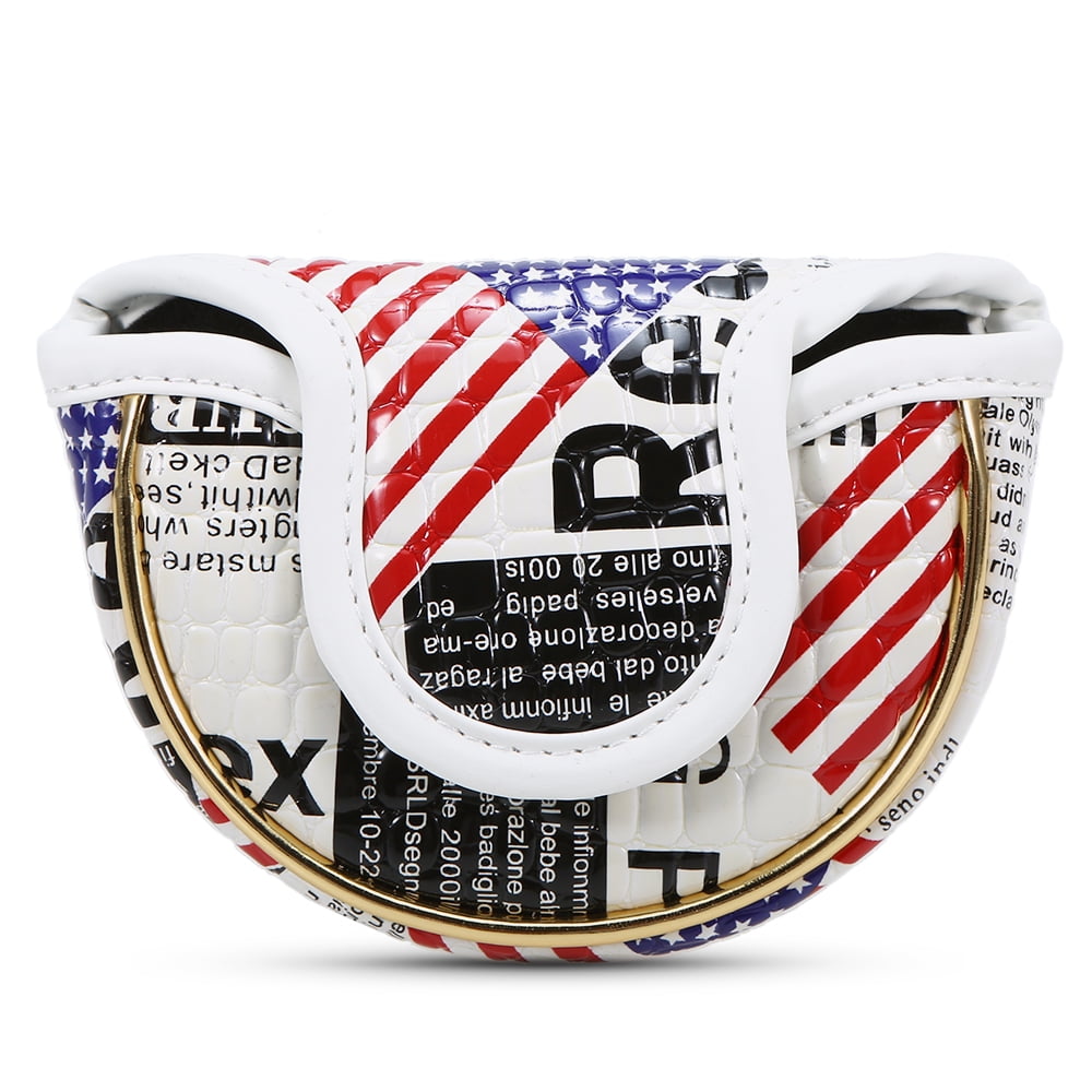 Mallet Putter Cover Mallet Putter Headcover with Closure