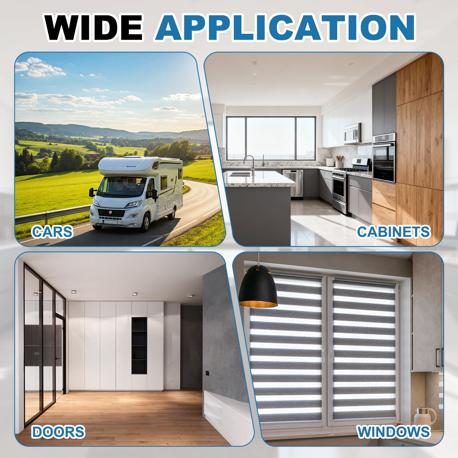 Uxcell 16.4FT Silicone D Shape Weather Stripping, 2Pcs Self Adhesive Doors Seal, White