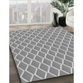 thumbnail image 3 of Ahgly Company Machine Washable Indoor Rectangle Transitional Silver Gray Area Rugs, 3' x 5', 3 of 7