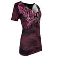 thumbnail image 5 of Archaic by Affliction Women's T-Shirt Brave Girl, 5 of 8
