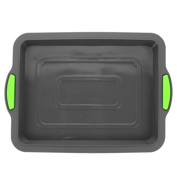 Homoyoyo Silicone Loaf Pan Grey 1-Pack Non-Stick Bread Baking Mold Freezer Safe for Home and Professional Bakers