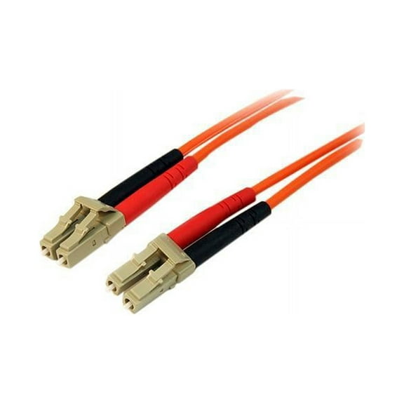 Startech 5m Multimode Fiber Patch Cable Lc - Lc - 2 X Lc Male - 2 X Lc Male - 16.4ft - Orange (50fiblclc5)