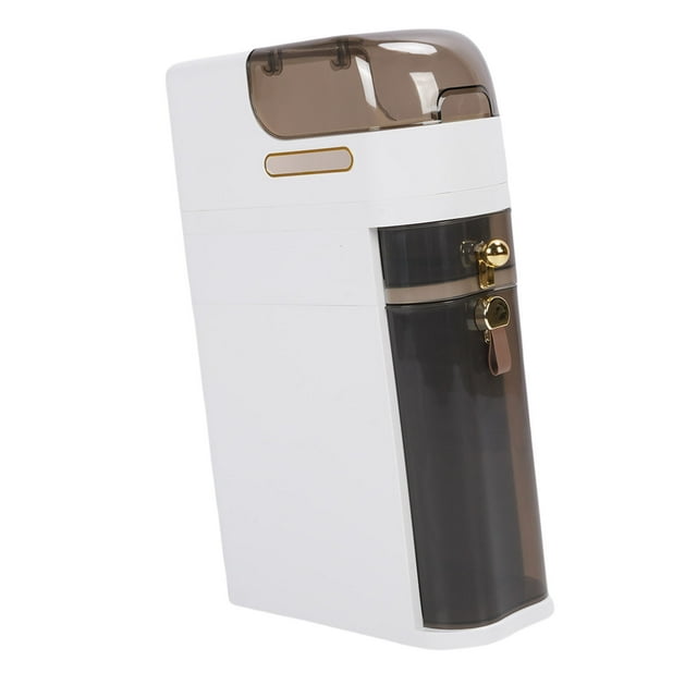 Slim Bathroom Storage Cabinet, Waterproof Narrow Floor Cabinet with with Tissue Box and 4 Wheels, PP PC Slim Organizer Convenient Small Corner Cabinet for Toilet Kitchen