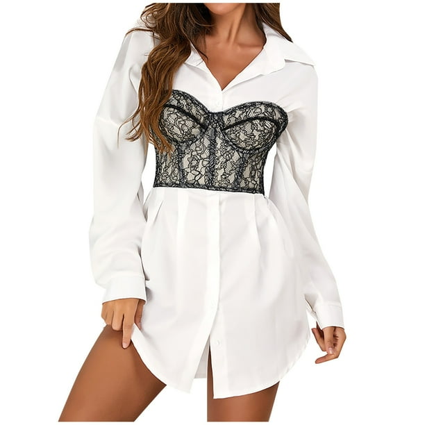 Blusa moldeadora de encaje sin mangas a la moda estilo corte Vintage para mujer Fridja nalpqowj30869 Walmart en linea