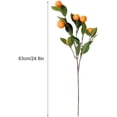 thumbnail image 3 of Nvzi -b 2Pcs Artificial Tangerine Branches, 24.8inch Vivid Orange Branch for Kitchen Party Decoration Fake Decor Farmhouse Style Home Table Centerpiece (210402YF23-22-10049-1838307421), 3 of 3