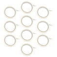 thumbnail image 1 of White Masking Tape, 10 Rolls White Painters Tape 0.7in Width Easy Tear  For Crafting For Drawing, 1 of 8