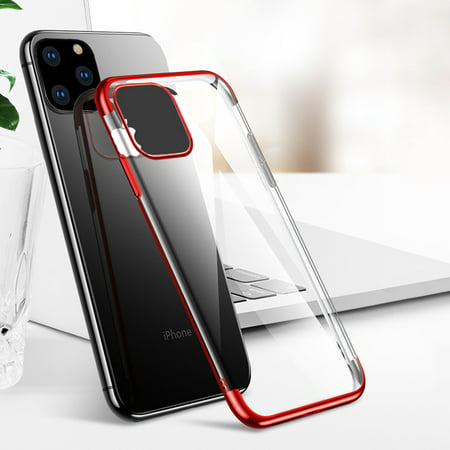 TPU electroplating soft shell For iPhone 11 Pro High Transparent Case For iPhone 2019 Phone
