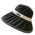 thumbnail image 2 of Women's Packable Reversible Bucket Hat UV Sun Protection Wide Brim Summer Beach Cap, 2 of 6