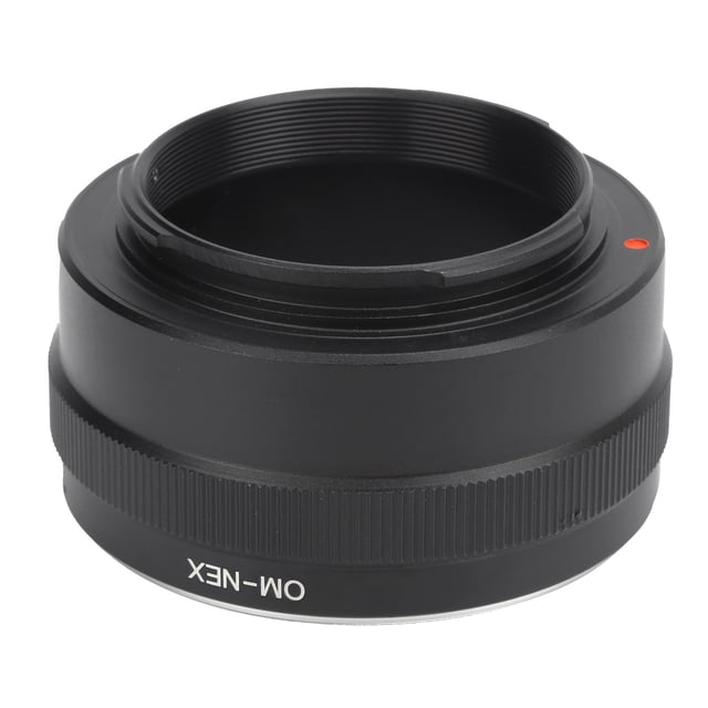 Convertidor De Lentes, Anillo Adaptador De Lentes De Mano De Obra Fina Operación Manual Conveniente Para Lentes OM Para Cámara E Mount