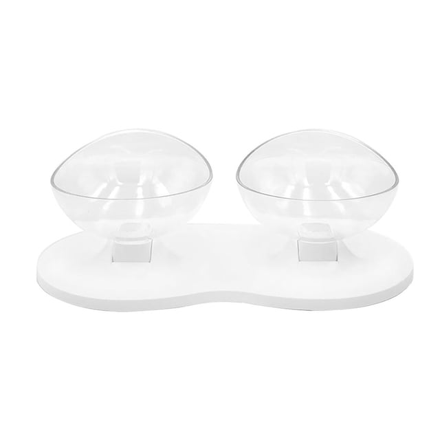 Cuenco Para Gatos Inclinado Ajustable De 0 ° 15 ° 20 ° Tazón De Comida Para Gatos Silencioso Antideslizante Tazón De Agua Para Gatos Tazón De Alimentación Para Gatos Plato Multiusos Para Gatos Reduce Moyic PT001453-01