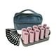 thumbnail image 4 of 10 Uds rulos de pelo calentados rizadores eléctricos calentados Waver, calentamiento rápido, peluquería, termostato de 160  degreeC tubo de pelo rizador de modelo, 4 of 10