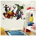 Gusuhome Superhero Wall Sticker Decals 3d Avengers Cartoon Detachable