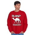 thumbnail image 5 of Hump Day Funny Wednesday Camel Gym Sweatshirt for Men or Women Brisco Brands S, 5 of 6