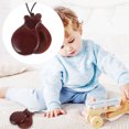 thumbnail image 5 of 1 Pair of Finger Castanets Small Simple Musical Castanets Musical Instrument Rhythm Toys for Kids, 5 of 5