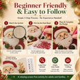 thumbnail image 5 of 2027 DIY Christmas Pearl Diamond Painting Art Kit with Frame, 3D Pearl Art Craft Kits for Adults Beginner, Holiday Gemstone Diamond Dots Beads for Home Wall Decor, Stress Relieving, 5 of 8