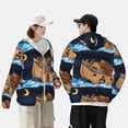 thumbnail image 5 of Picia Ocean Scene with Noah's Ark Women's Men's UPF 50+ Sun Protection Hoodie Shirt Long Sleeve SPF Fishing Outdoor UV Hiking Lightweight Shirts-3X-Large, 5 of 9