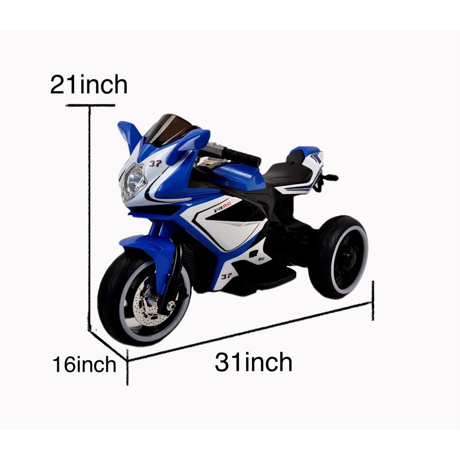 Lowestbest Kids Ride on Car, Kids Ride on Motorcycle, Children 6V Electric Battery Powered Ride on Toys, Pink / Blue 3 Wheel Motorcycle for Girls Boy W/ Music, Gift Lowestbest Kids Ride on Car, Kids Ride on Motorcycle, Children 6V Electric Battery Powered Ride on Toys, Pink / Blue 3 Wheel Motorcycle for Girls Boy W/ Music, Gift