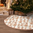 thumbnail image 6 of Kdxio Labrador Retriever Dog Print Christmas Tree Skirt Christmas Xmas Tree Skirts Mat for New Year Holiday Christmas Party Decorations-36", 6 of 7
