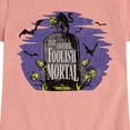 thumbnail image 3 of The Haunted Mansion - Another Foolish Mortal - Toddler & Youth Girls Short Sleeve Graphic T-Shirt, 3 of 6