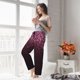 thumbnail image 5 of Balery Pink Glitter Sparkles A Pantalones de pijama para mujer, pijamas ultraligeros, pantalones de estar por casa-Large, 5 of 6