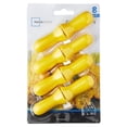 thumbnail image 4 of Mainstays Yellow 8-Piece Stainless Steel Corn Skewer Set, 4 of 6