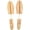 White, variant on Woodlore Men's Cedar Aromatic Shoe Trees Tree - XXL