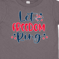thumbnail image 4 of Inktastic 4th of July Let Freedom Ring with Stars Boys or Girls Toddler T-Shirt, 4 of 5