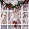 thumbnail image 4 of Arcos De Encaje De Navidad Árbol De Navidad Colgante Decorativo De Navidad Con Piñas Para Fiesta De Vacaciones Chimenea Decoración De Ventanas Vogacara HA039042-00, 4 of 6
