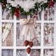 thumbnail image 4 of Arcos De Encaje De Navidad Árbol De Navidad Colgante Decorativo De Navidad Con Piñas Para Fiesta De Vacaciones Chimenea Decoración De Ventanas Monstrate HA039042-00, 4 of 6
