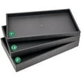 thumbnail image 6 of Highcool 6-Pack 2" Stackable Plastic Jewelry Trays - Fit Full Size Inserts - , - , Drawer, or Retail - by The Display Guys, 6 of 6