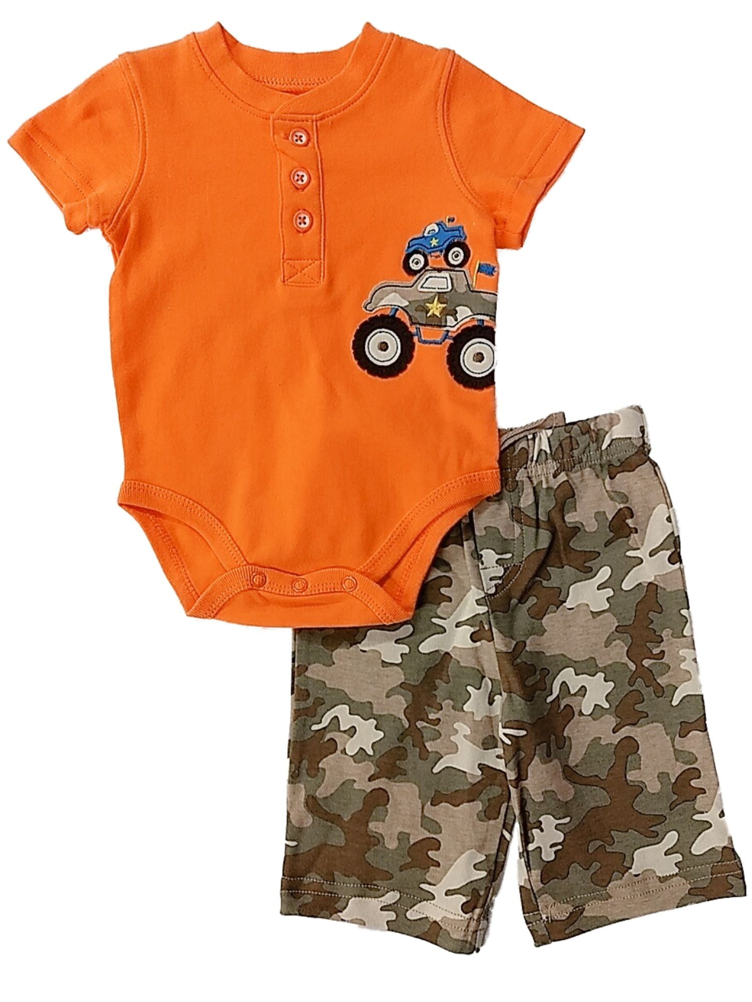orange outfit set