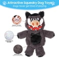 thumbnail image 3 of Paquete de peluche masticable Dog Squeaky Toys Bzonsmart Tough para perros, 3 of 8